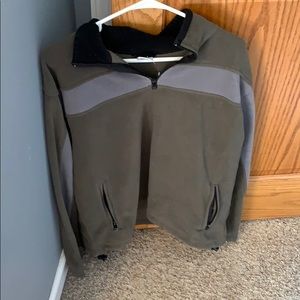 Green and gray quarter zip sweater OLDNAVY size xl